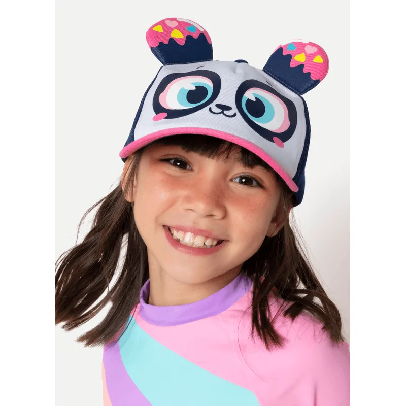 Boné Menina Panda UN