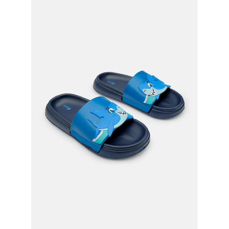 Chinelo Slide Menino Tubarão 31A32