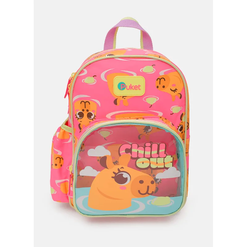 Mochila Costas Pequena Capivara Vibes UN