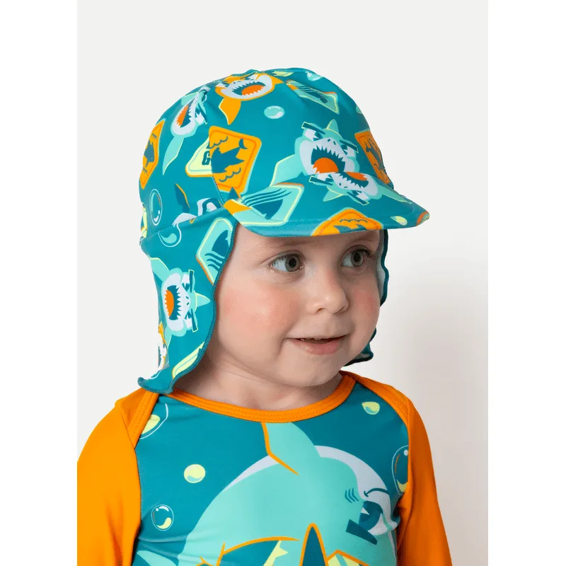 Chapéu com Proteção Solar Bebê Menino Tuba Trio UN