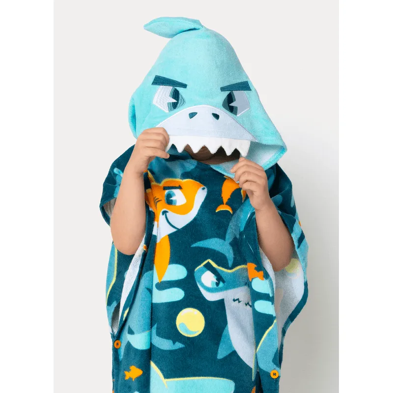 Poncho de Praia Menino Tuba Trio 2A4