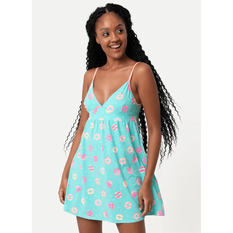 Camisola Regata Microfibra Feminina Donuts P