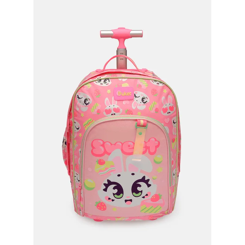 Mochila com Rodinha Grande Coelha Romântica UN
