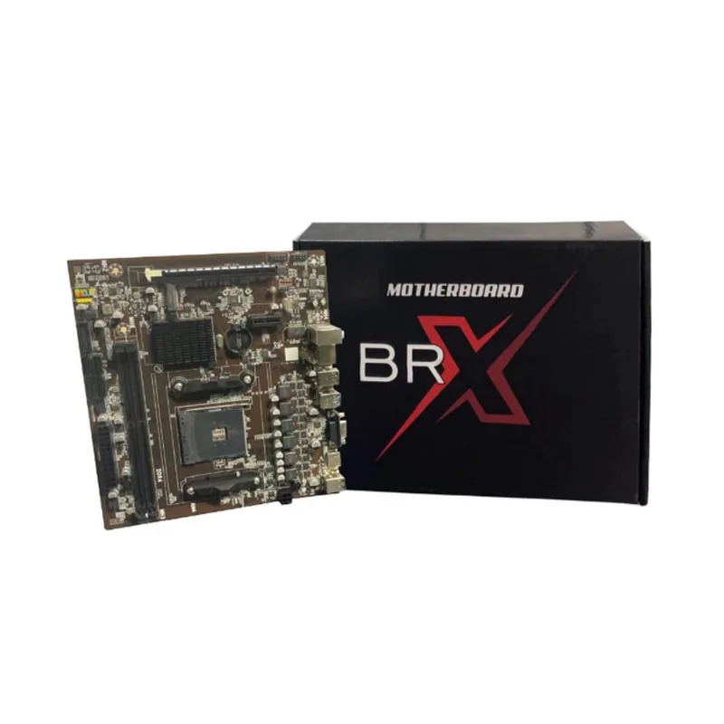 Placa Mãe brx A520/BR, Chipset Amd A520, Intel A520 DDR4