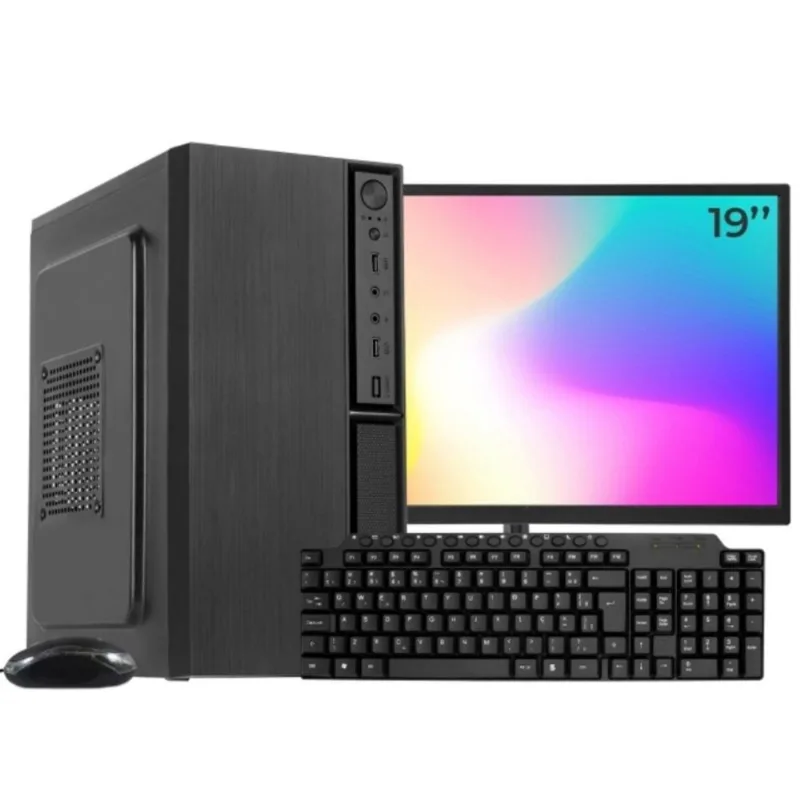 Computador Completo Ark, Intel Core i7 860, 16GB, ssd 480GB, Windows 10 pro + Monitor 19.5 LED + kit Teclado e Mouse