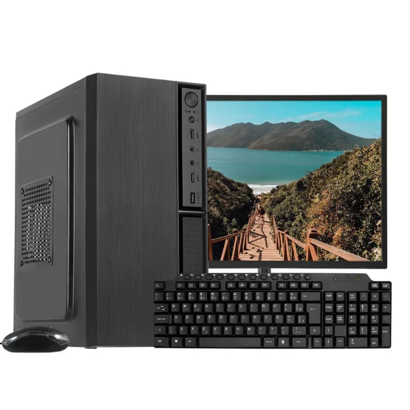 Computador ark, I5 650, 8GB, ssd 480GB, monitor 19.5, kit teclado E mouse, linux