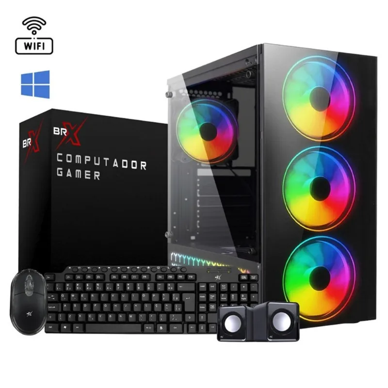 Pc Gamer i7 2600 16Gb gt 610 2Gb ssd 240 Windows10 Pro Wi Fi