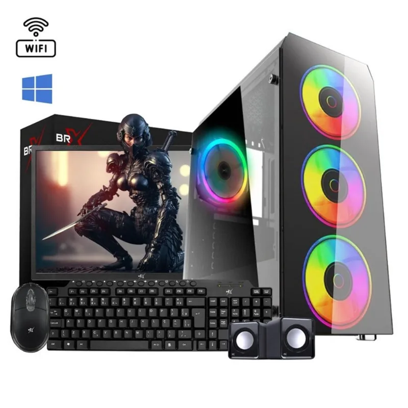 Pc Gamer I7 2600 16gb gt 610 2Gb ssd 480 Win10 Wi Fi Moni 21