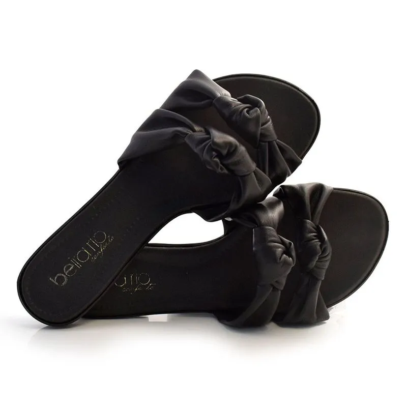 Tamanco Rasteira Feminina Beira Rio Preto 8350128-18462 35
