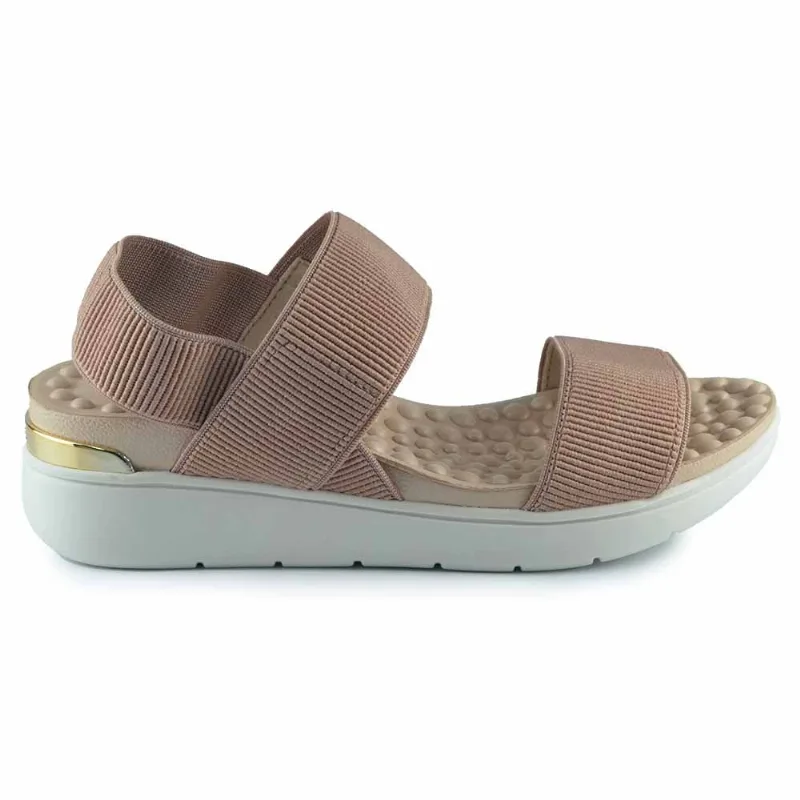 Sandália Papete Modare Feminina 7151.102 21177 ELASTICO NUDE 36