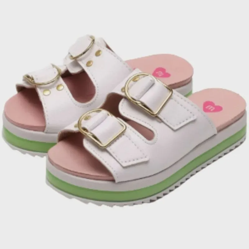 Chinelo Molekinha 2305.1135 Feminino Branca