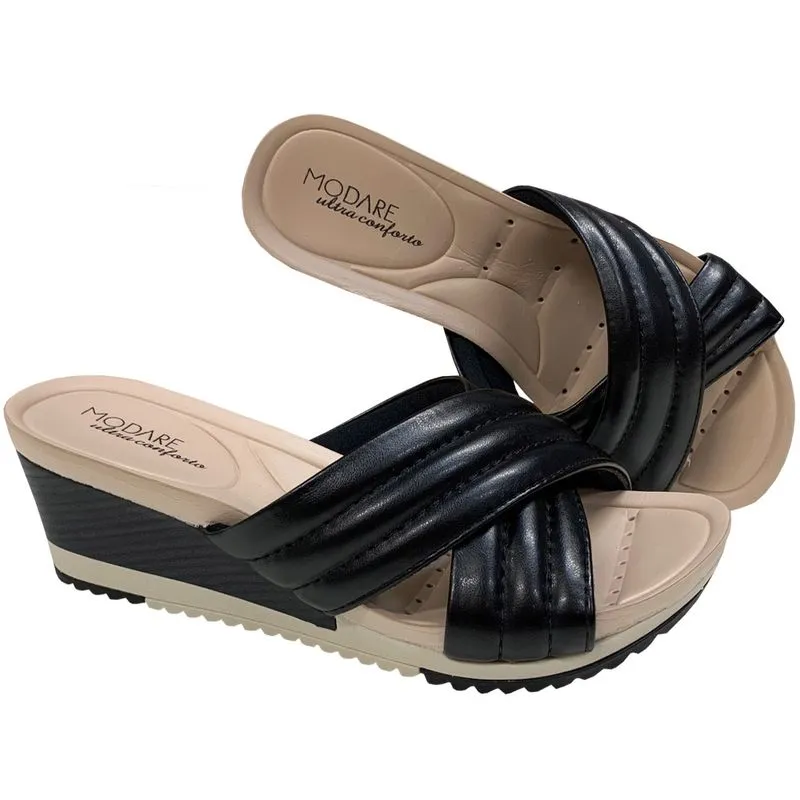 Tamanco Modare 7123.127 Anabela Ultraconforto Feminino 37123