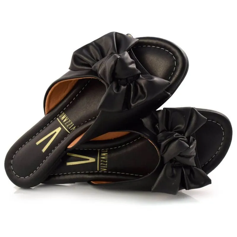 Tamanco Rasteira Feminino Vizzano Preto 62351159-7286 34