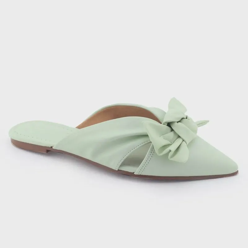 Mule Rasteira Feminino Vizzano 1269 139 Bico Fino