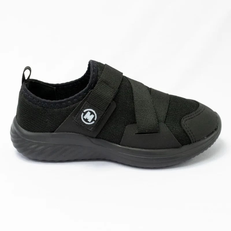 Tênis Molekinho 2832.106 Tecido Nylon com Velcro Preto