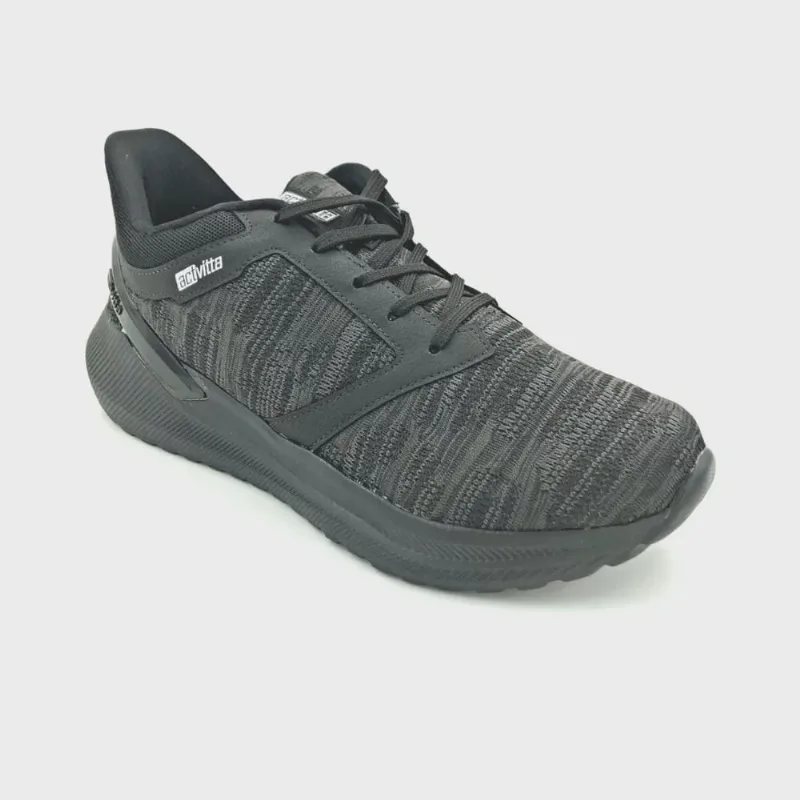 Tênis Actvitta Masculino Tecido Preto 4909.101
