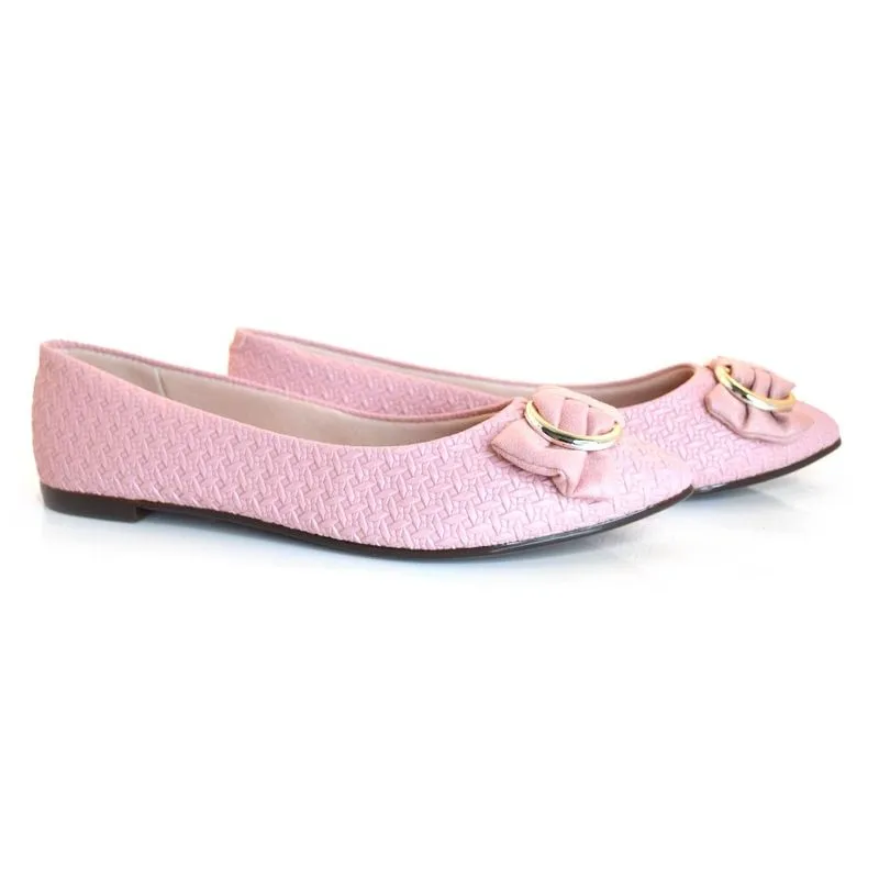 Sapatilha de Bico Fino Moleca Rosa 5635149-21723 39