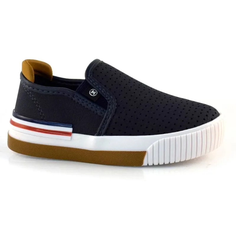 Tênis Slip On Infantil Molekinho do 19 ao 26 Azul 2615.100.21940 23