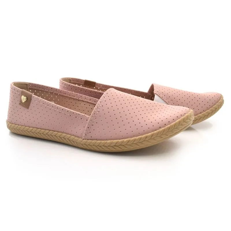 Alpargata Feminina Moleca Rosa 5287210-10159 37