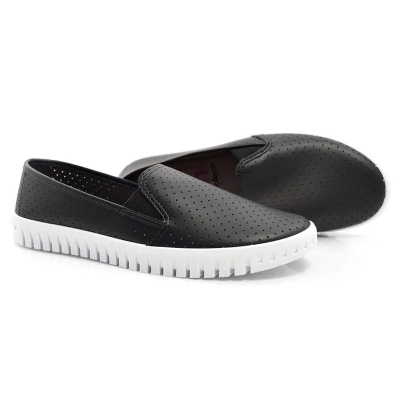 Tênis Iate Feminino Moleca Preto 5728102-11848 37
