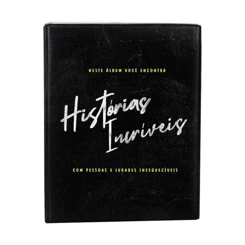 Álbum De Fotos Historias Incríveis Para 300 Fotos 10x15