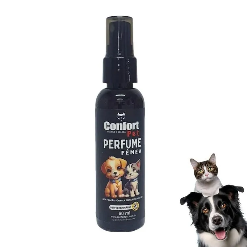 Colônia Confort Pet 60ml Com Fragrância