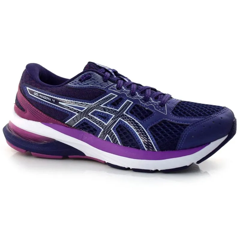 Tênis Feminino Asics Gel Nagoya 4 Azul 1012B334 F 36