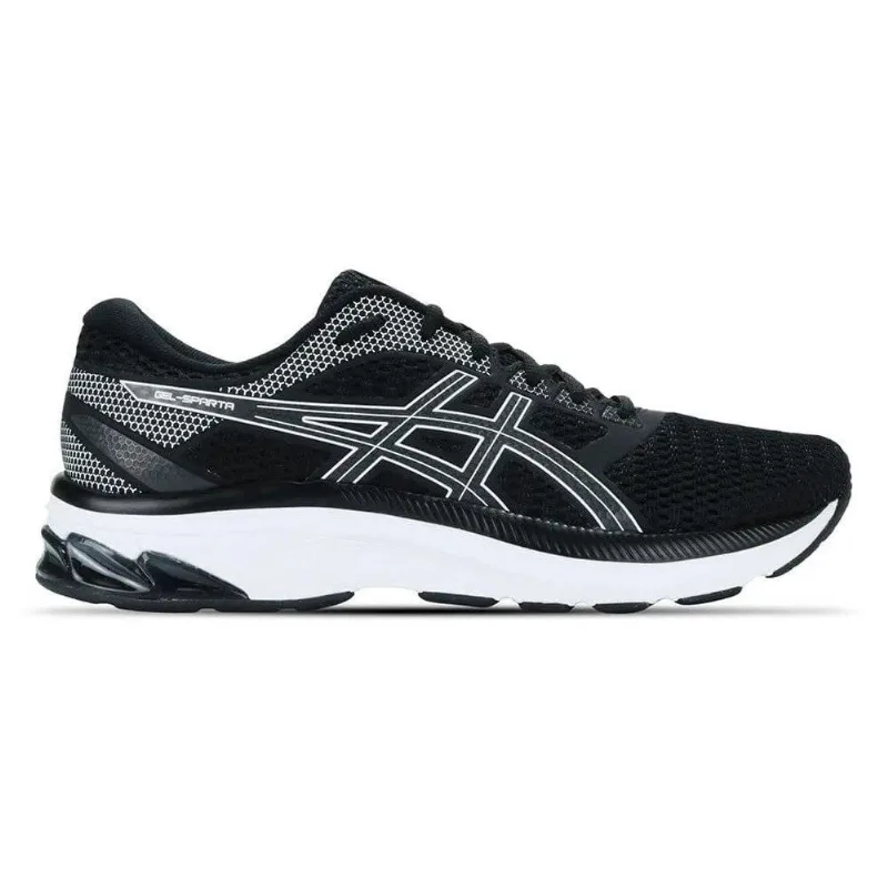 Tenis Asics Gel Sparta Running Preto e Branco Masculino