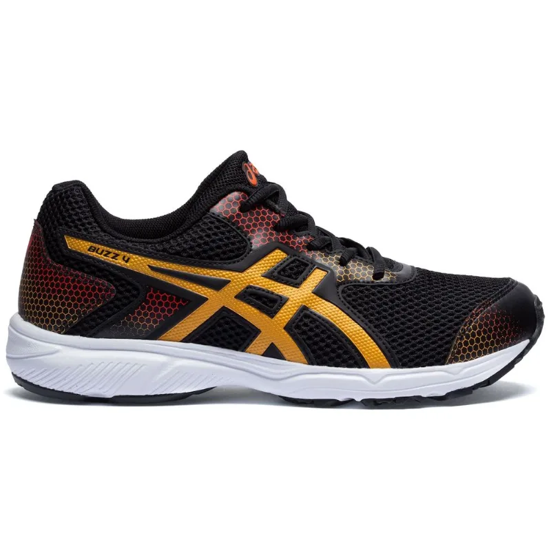 Tênis ASICS Buzz 4 - Júnior Preto 36