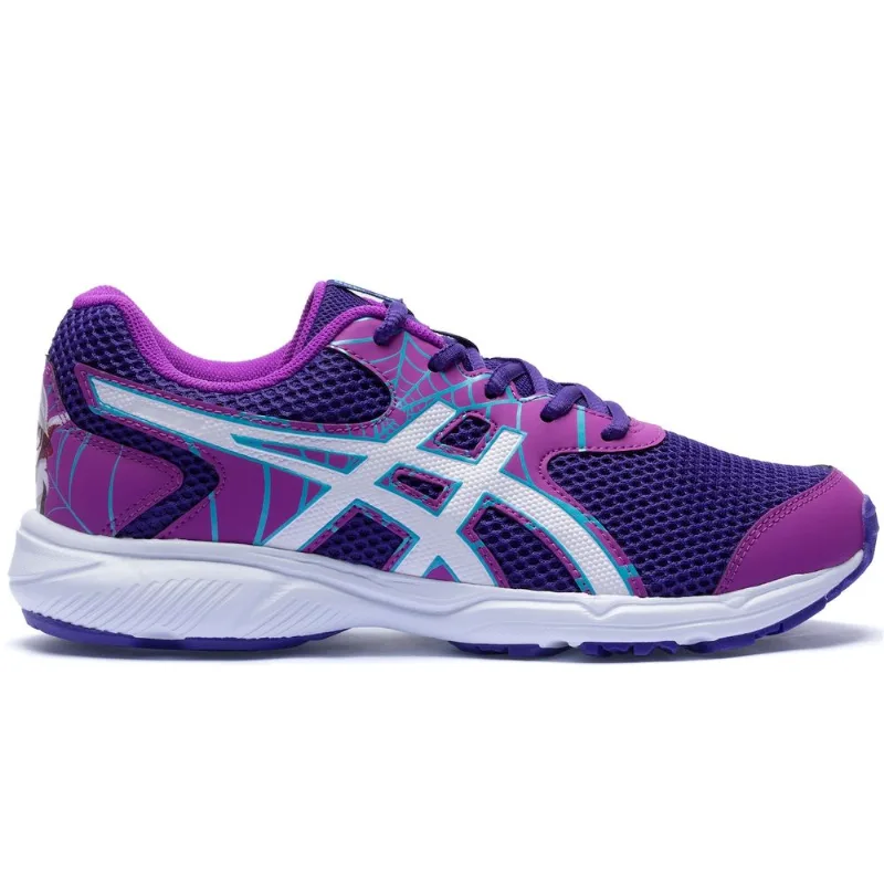 Tênis ASICS Buzz 4 Spider Man - Júnior Roxo 36