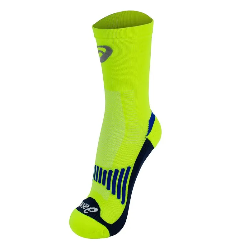 Meia ASICS - Unissex - Amarelo/Azul - tam: 39/43