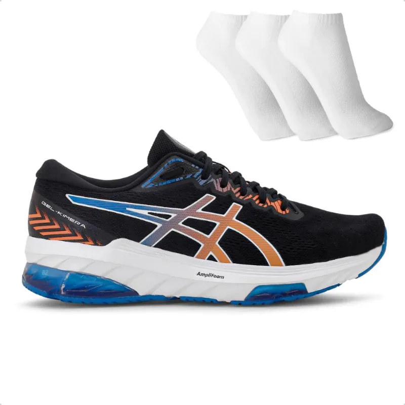 Tênis Asics Gel Kimera + 3 Pares de meias