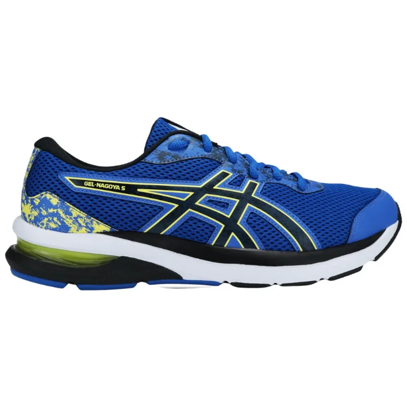 Tênis Asics Gel-Nagoya 5 Masculino Azul e Amarelo