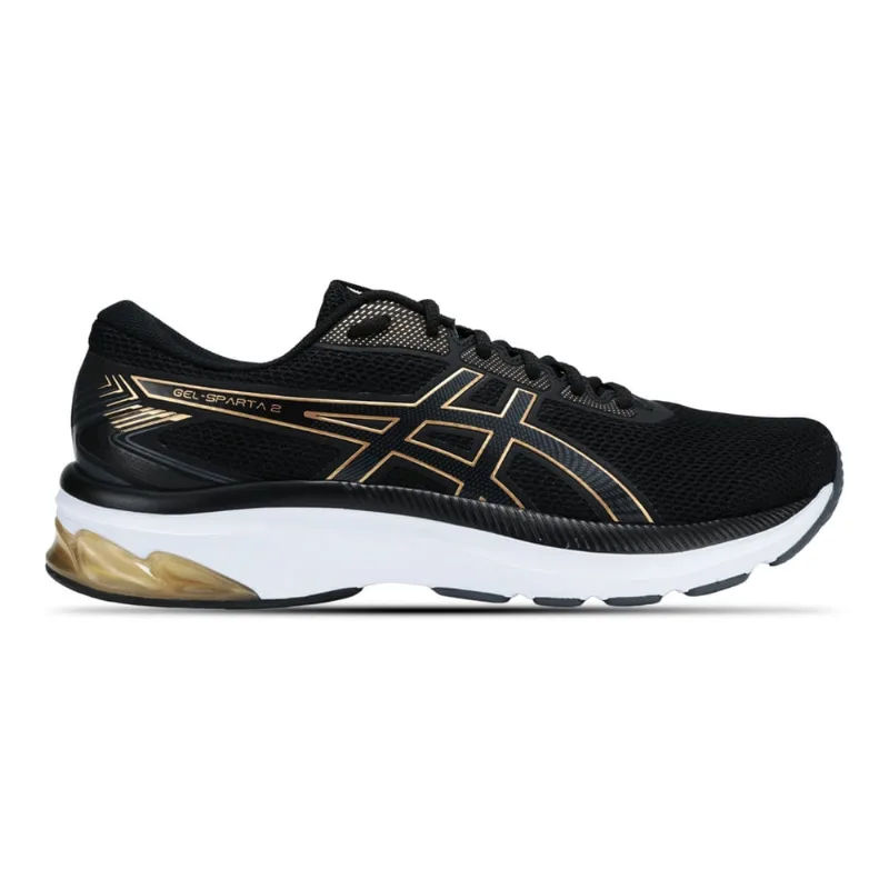 Tênis Asics Gel Sparta 2 Preto / Dourado - Masculino