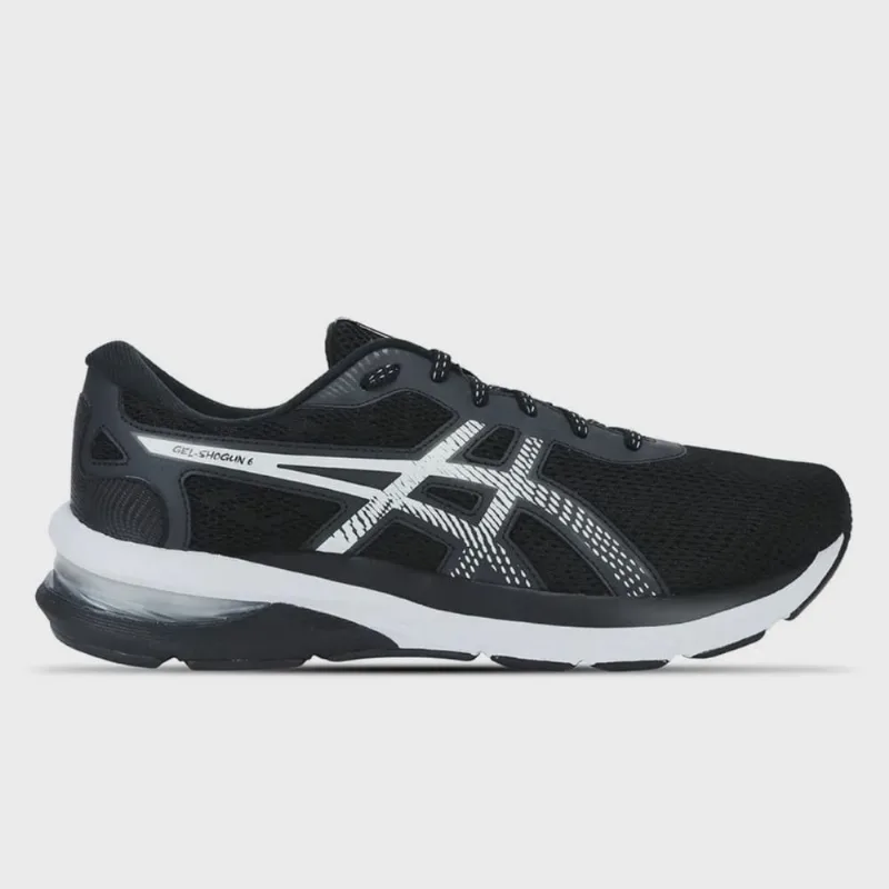 Tênis Asics Gel Shogun 6 Masculino Preto Branco