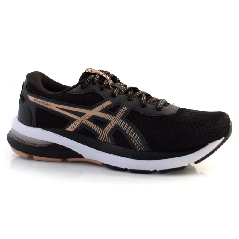 Tênis Feminino Asics Shogun 6 Preto 1012B706.001 34