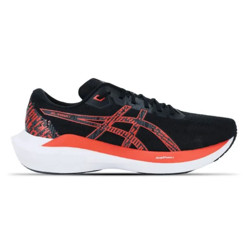 Tênis Asics Gel Shogun 7 Masculino Preto Vermelho Branco - Asics