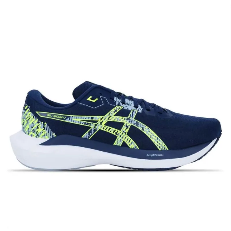 Tênis Asics Gel Shogun 7 Masculino Azul Marinho Verde - Asics