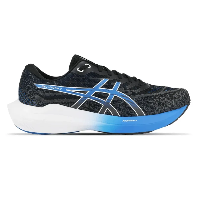 Tênis Asics Gel Nagoya 7 Masculino Preto PRETO/AZUL - 38