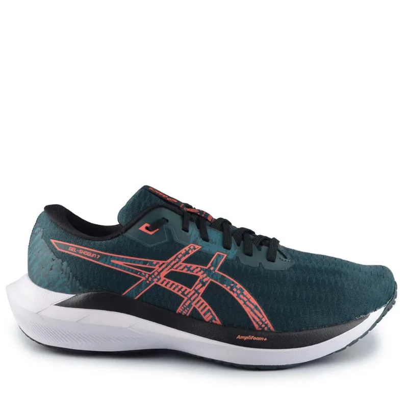 Tênis Esportivo Asics Masculino Shogun 7 1011C017 300-SAXON GREEN/CORA 38 - Asics