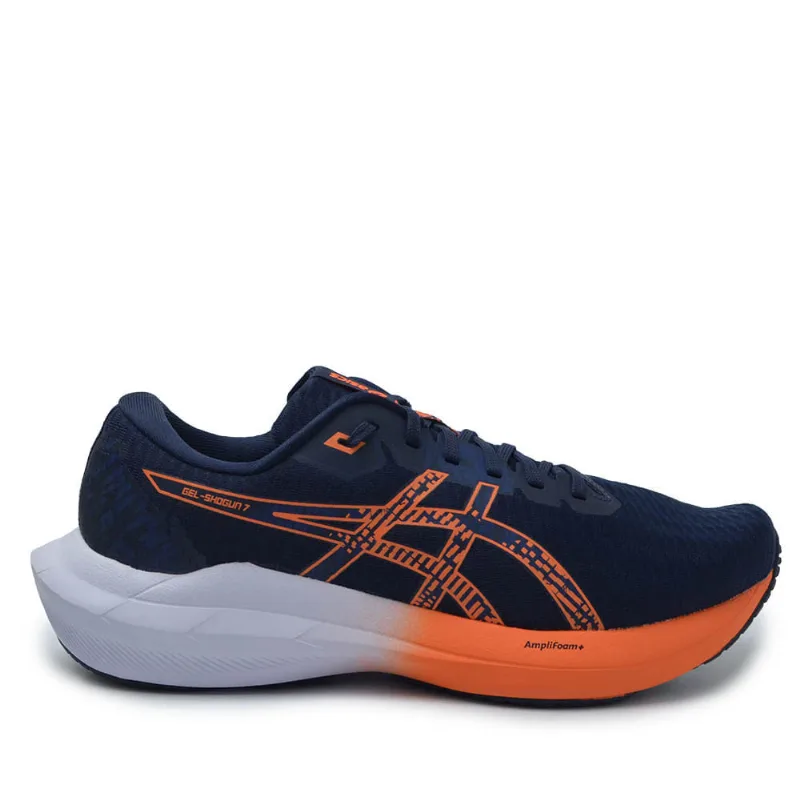 Tênis Esportivo Asics Masculino Shogun 7 1011C017 403-MIDNIGHT/NOVA OR 44 - Asics