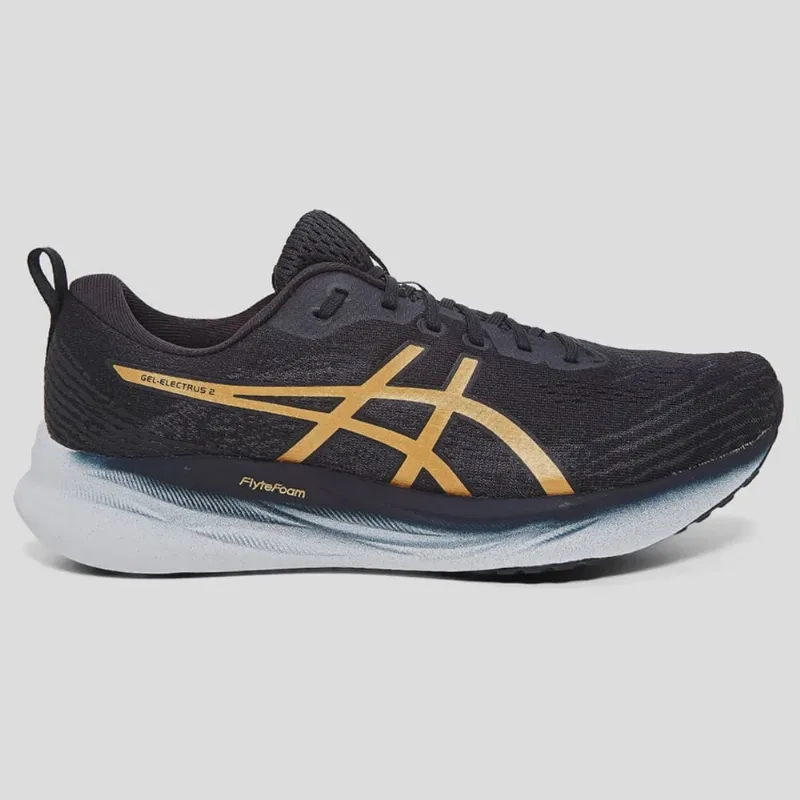 Tênis Asics Gel Electrus 2 Masculino Preto Dourado - Asics