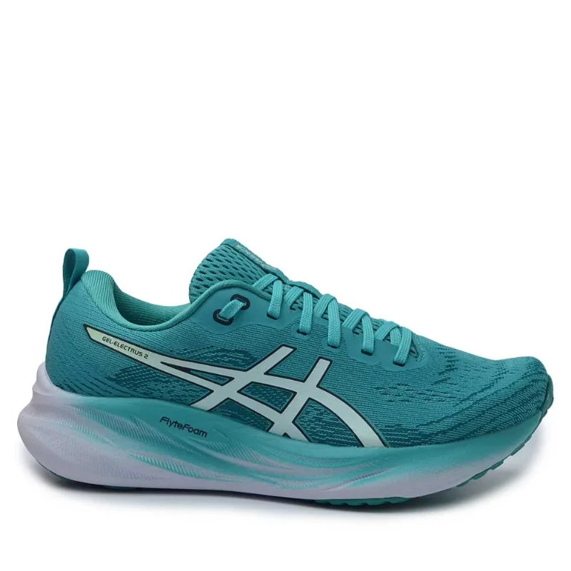 Tênis Esportivo Asics Feminino Electrus 2 1012B890 401 WAVE TEAL/SHOOT 38 - Asics