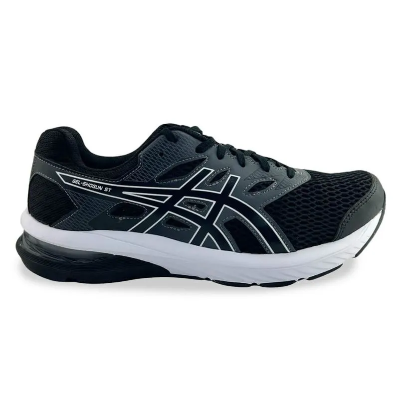 Tênis Asics Gel Shogun Masculino Preto 43 BLACK/WHITE