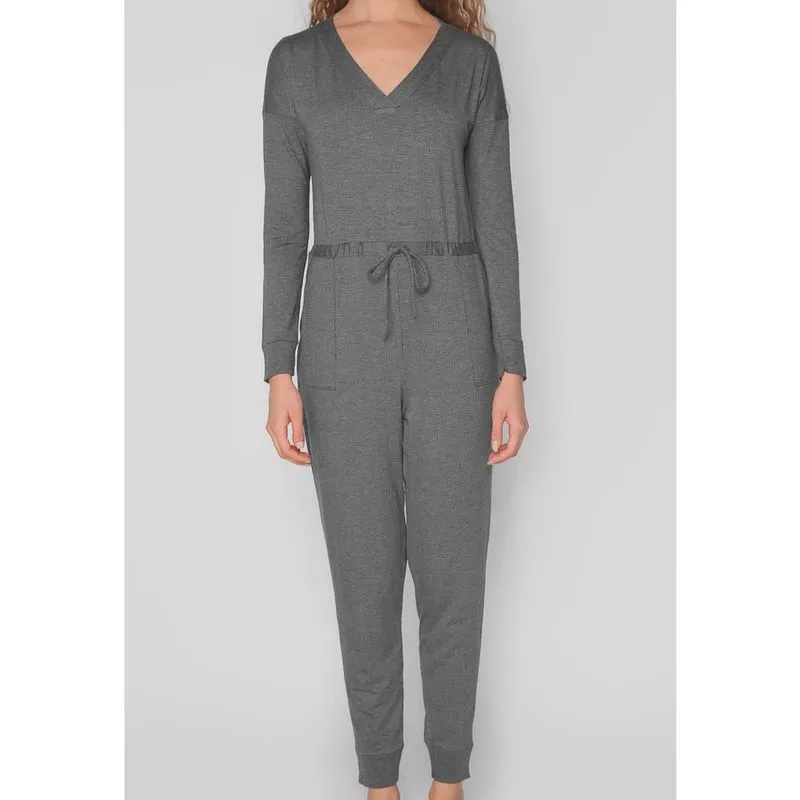 Pijama Macacão Longo Feminino P ao gg Malwee