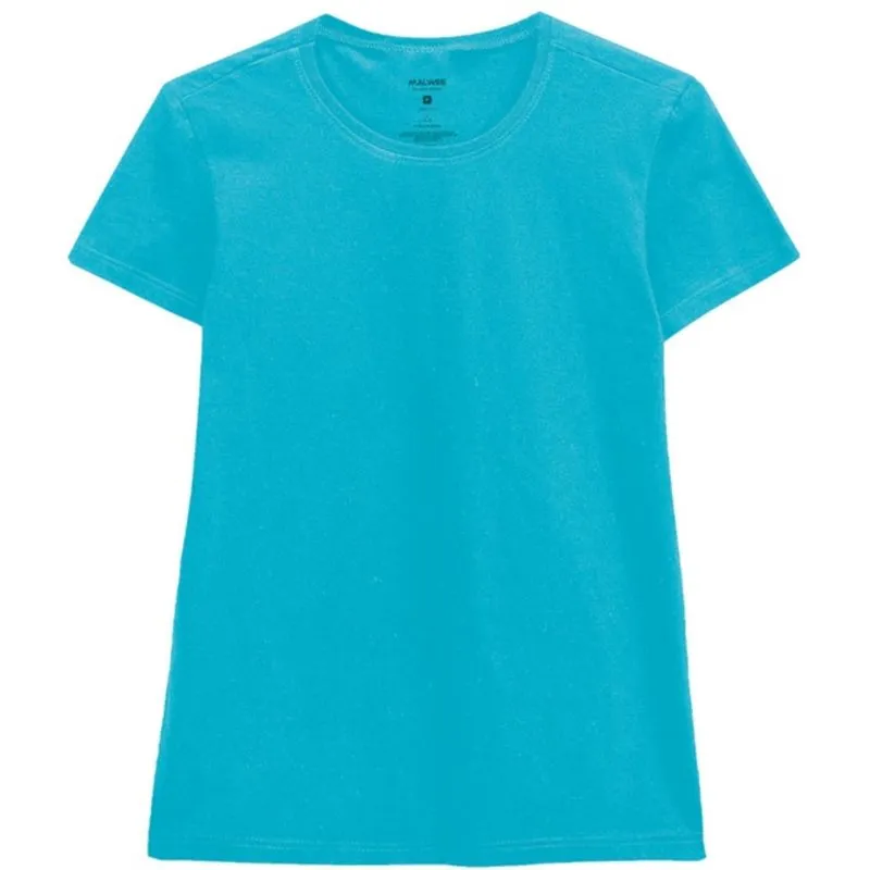 Blusa Feminina Gola Careca Manga Curta Básica Malwee r. 4499