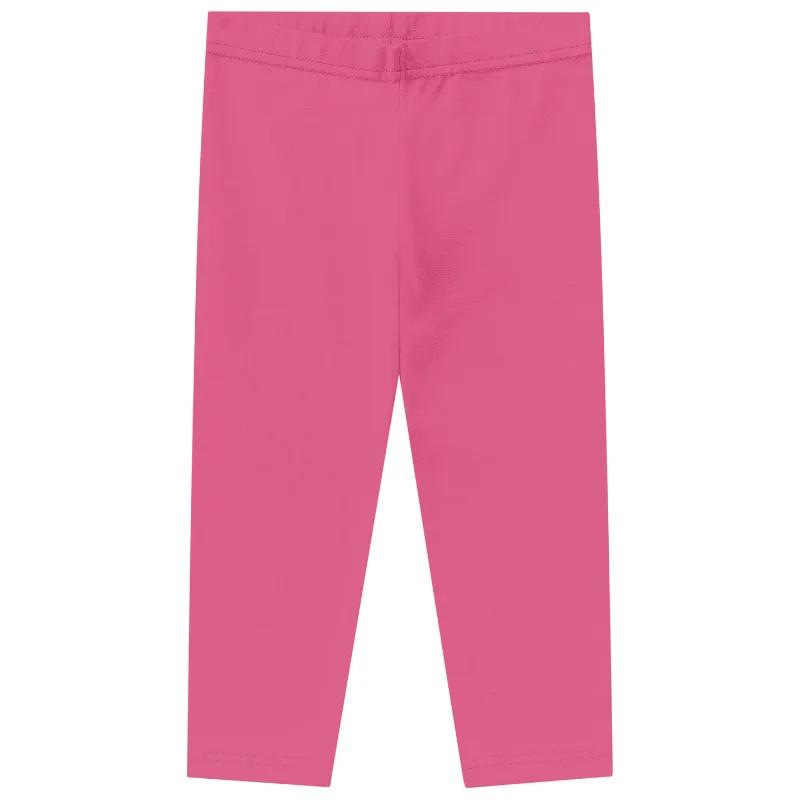 Legging Malwee Kids Bebê Menina Meia Estação Básica Volta às Aulas P/G - 1000040234-ROSA ESCURO-GB