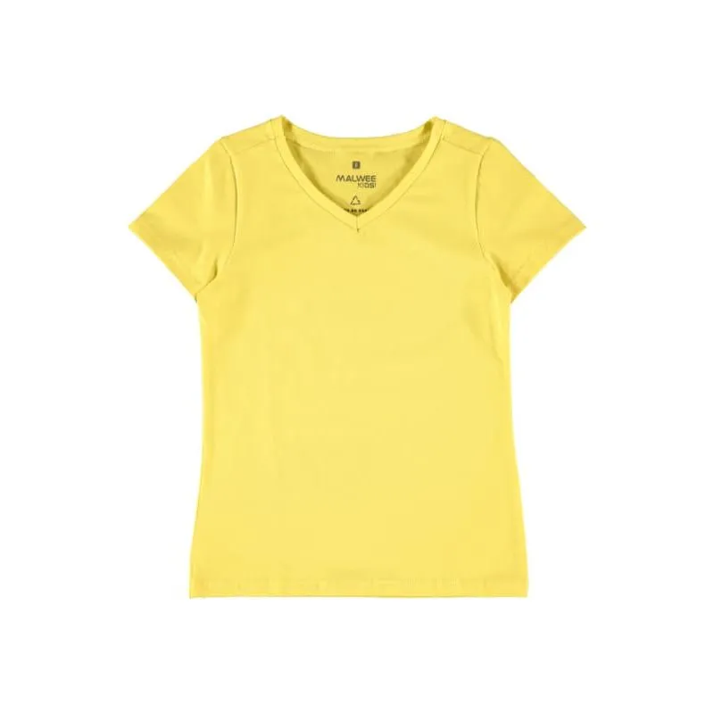 Blusa Juvenil Menina Verão Malwee Kids 12/18 - 1000086763-AMARELO CLARO-18