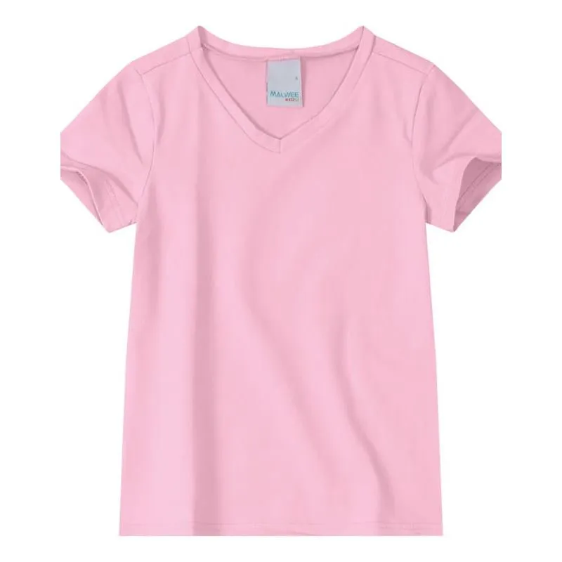 Blusa Infantil Menina Verão Malwee Kids 4/10 - 1000086763-ROSA BEBE-4