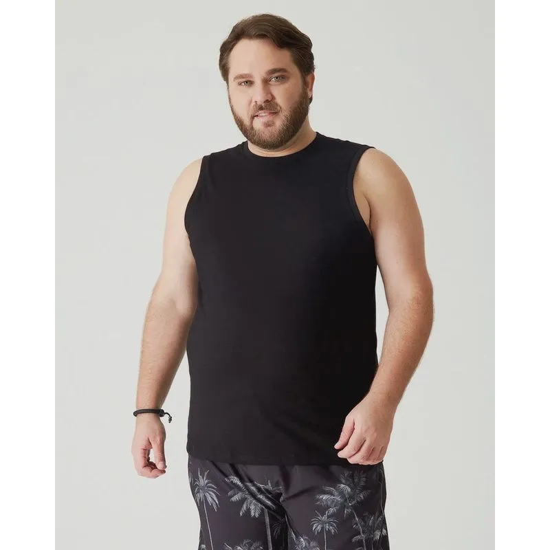 Regata Básica Masculina Plus Size Malwee
